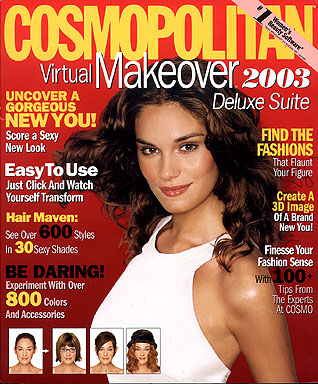 Cosmopolitan Virtual Makeover Deluxe 2003 - Box