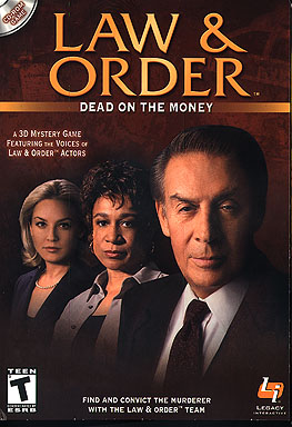 Law and Order - Dead on the Money  - Box