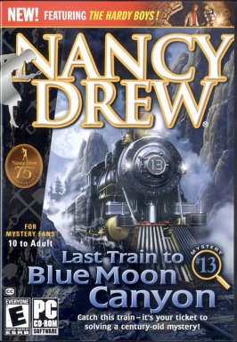 Nancy Drew: Last Train to Blue Moon Canyon  - Box