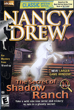 Nancy Drew -- The Secret of Shadow Ranch   - Box