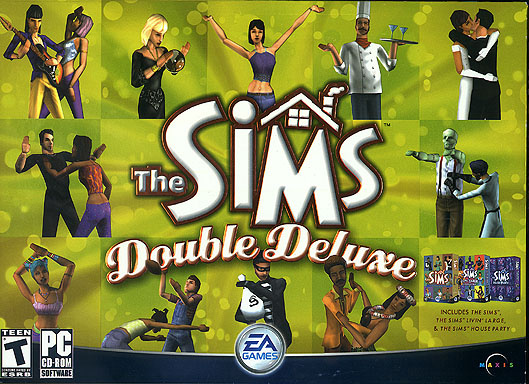 The Sims Double Deluxe - Box