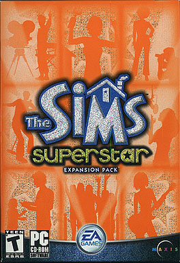 Sims Superstar (Expansion Pack) - Box