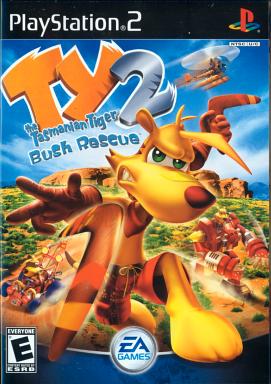 Ty 2 the Tasmanian Tiger -- Bush Rescue - Box