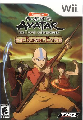 Wii Avatar The Last Airbender - The Burning Earth - Wii