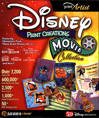 Disney Print Creations: Movie Collection - Box