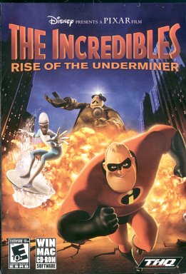 The Incredibles - Rise of the Underminer - Box
