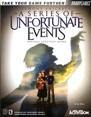Strategy Guide -- Lemony Snicket's  A Series of Unfortunate Events - Box