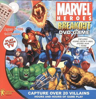 Marvel Heroes Breakout DVD Game  - Review