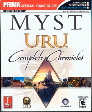 Strategy Guide -- Myst Uru -- Complete Chronicles - Box
