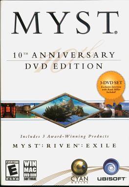 Myst --  10th Anniversary DVD Edition - Box