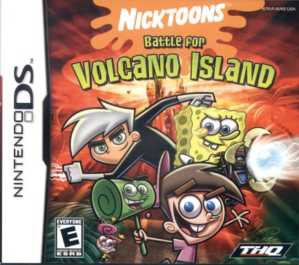 Nicktoons -- Battle for Volcano Island DS   - Review