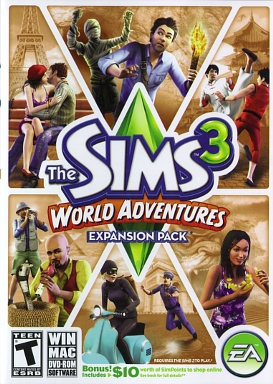 Sims 3:  World Adventures    - Review